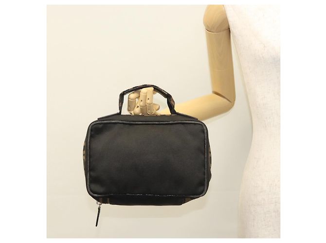 Zucca Borsa a mano FENDI in tela nera Auth bs24044 Nero - vista 20