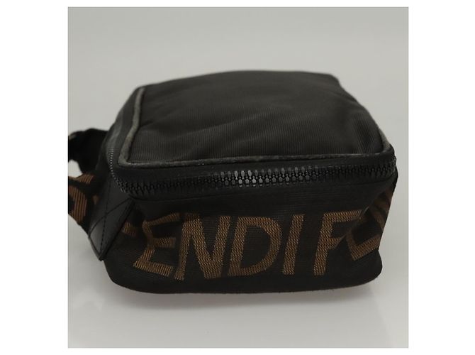 Zucca Borsa a mano FENDI in tela nera Auth bs24044 Nero - vista 4
