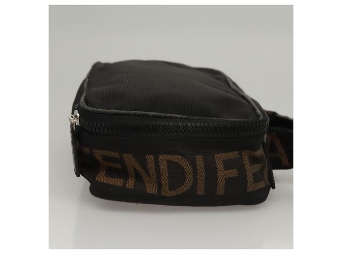 Zucca Borsa a mano FENDI in tela nera Auth bs24044 Nero - vista 5