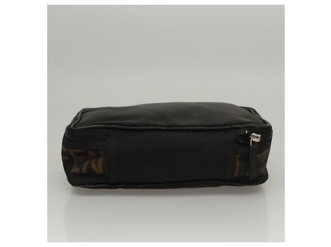 Zucca Borsa a mano FENDI in tela nera Auth bs24044 Nero - vista 9