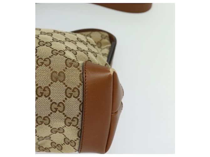 Sac à bandoulière GUCCI GG Canvas Web Sherry Line Beige Rouge Vert 337598 Auth ep8262 - vue 11