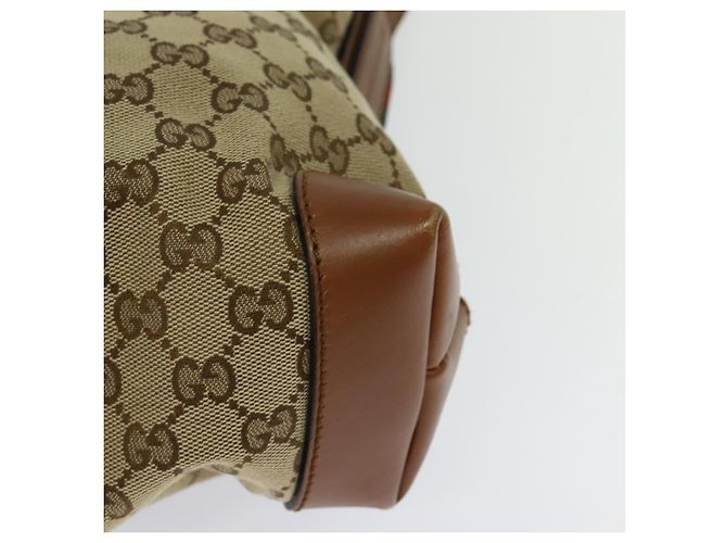 Sac à bandoulière GUCCI GG Canvas Web Sherry Line Beige Rouge Vert 337598 Auth ep8262 - vue 13