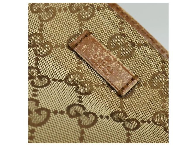 Sac à bandoulière GUCCI GG Canvas Web Sherry Line Beige Rouge Vert 337598 Auth ep8262 - vue 14