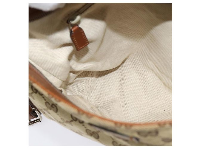Sac à bandoulière GUCCI GG Canvas Web Sherry Line Beige Rouge Vert 337598 Auth ep8262 - vue 18