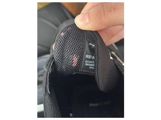 PRADA Trainer T.EU 39.5 Stoff Schwarz - Ansicht 11