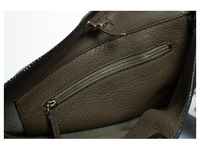 Borsa messenger hobo Rockstud di Valentino Garavani Verde - vista 9