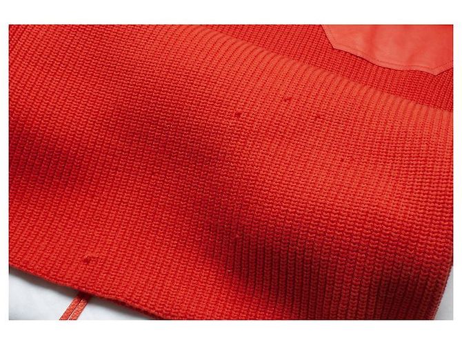 Elisabetta Franchi, Strickkleid in Orange Rot - Ansicht 5