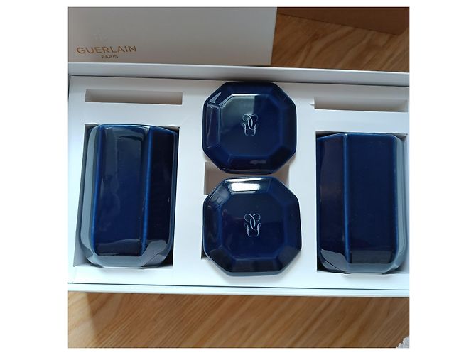 Autre Marque Cofre Guerlain de 2 cerâmicas Azul marinho - vista 2