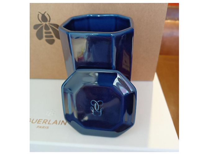 Autre Marque Cofre Guerlain de 2 cerâmicas Azul marinho - vista 3