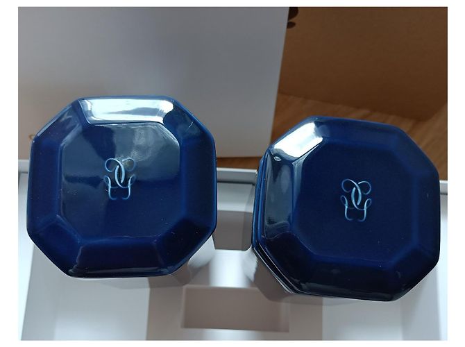 Autre Marque Cofre Guerlain de 2 cerâmicas Azul marinho - vista 5