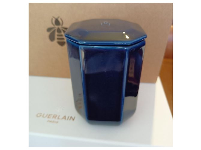 Autre Marque Cofre Guerlain de 2 cerâmicas Azul marinho - vista 6