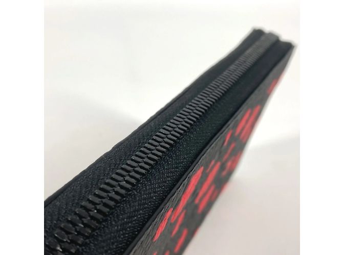 Zippy Geldbörse Monogram Empreinte Louis Vuitton Schwarz Rot - Ansicht 9