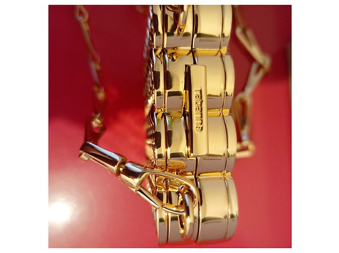 Paco Rabanne Clutch per Trucco Minaudière 1969 D'oro - vista 3