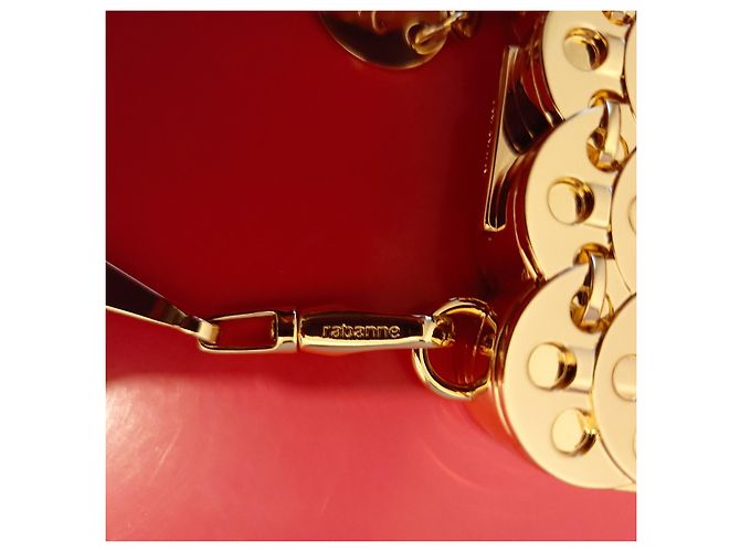 Paco Rabanne Clutch per Trucco Minaudière 1969 D'oro - vista 4