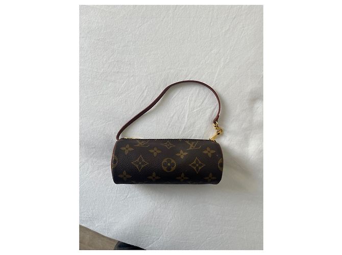 Louis Vuitton Papillon 15 mini Marrone - vista 3