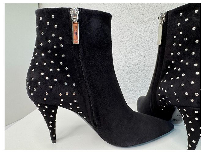Botas Kiki Saint Laurent Negras Talla 37 Negro - vista 4