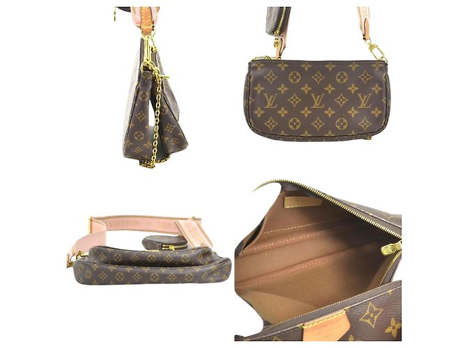 Louis Vuitton Multi Pochette Accessori Marrone - vista 2