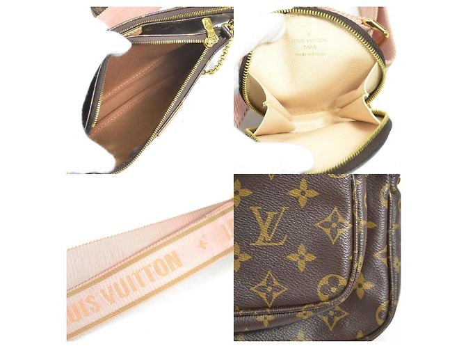 Louis Vuitton Multi Pochette Accessori Marrone - vista 3