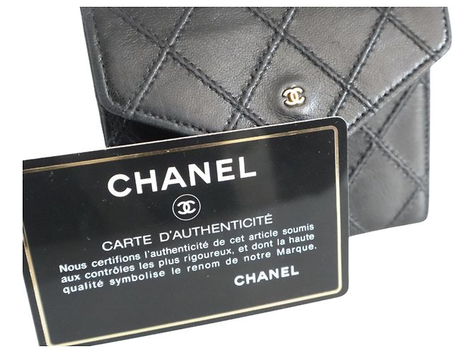 Chanel Monederos, carteras, estuches Negro - vista 3