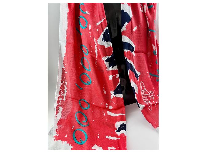 Stola Vivienne Westwood in seta modal e viscosa Multicolore - vista 10