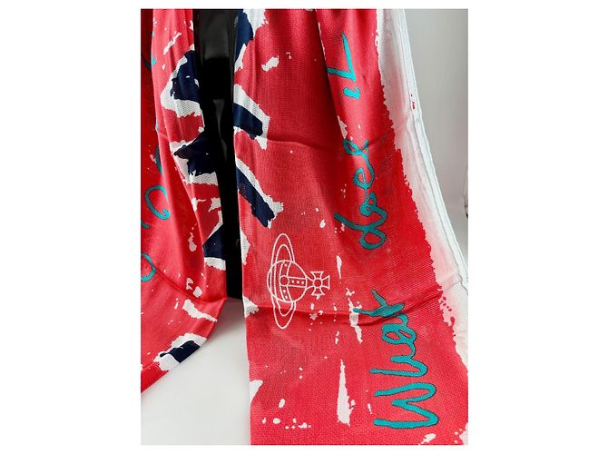 Stola Vivienne Westwood in seta modal e viscosa Multicolore - vista 8