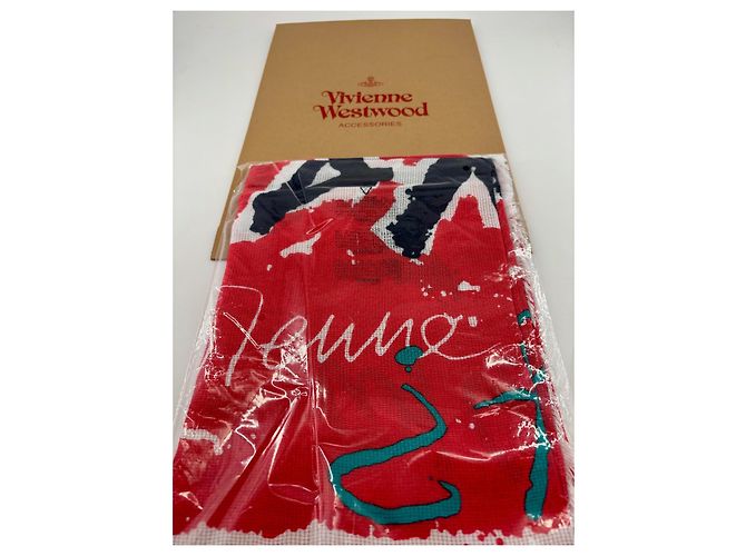 Stola Vivienne Westwood in seta modal e viscosa Multicolore - vista 9
