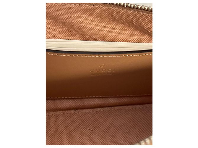 Borsa a spalla Gucci Marmont Beige - vista 3