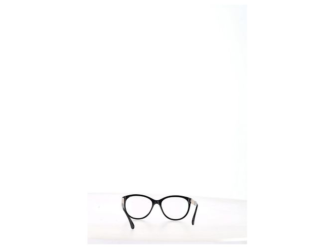 Timeless Occhiali Chanel Farfalla in Acetato Nero - vista 6