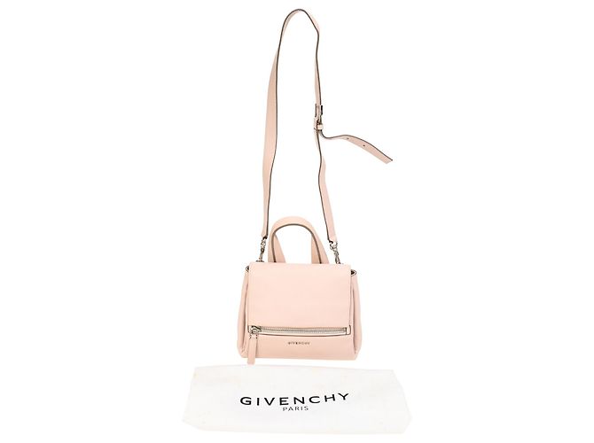 Borsa Pandora Pure Small di Givenchy in pelle rosa Marrone - vista 15