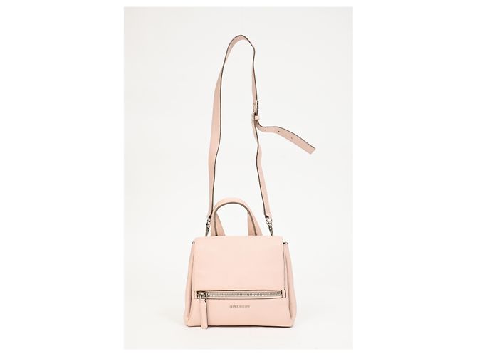 Borsa Pandora Pure Small di Givenchy in pelle rosa Marrone - vista 16