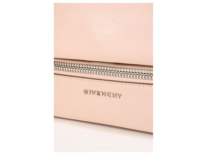 Borsa Pandora Pure Small di Givenchy in pelle rosa Marrone - vista 29