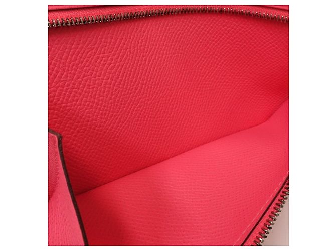 Hermès Cartera Larga Hermes Bearn Soufflet Rosa - vista 8