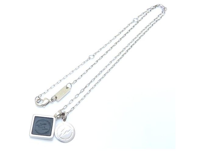 Collana Louis Vuitton Fragment Argento - vista 3