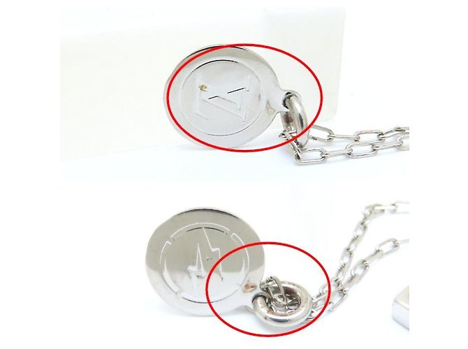 Collana Louis Vuitton Fragment Argento - vista 7