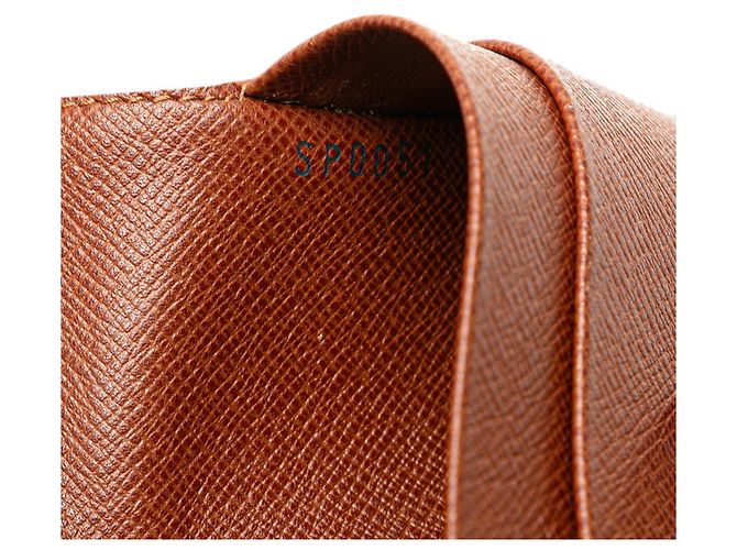 Billetera bi-fold Porte Papier Monogram Louis Vuitton Castaño - vista 10