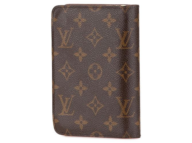 Billetera bi-fold Porte Papier Monogram Louis Vuitton Castaño - vista 2
