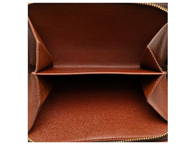 Billetera bi-fold Porte Papier Monogram Louis Vuitton Castaño - vista 8