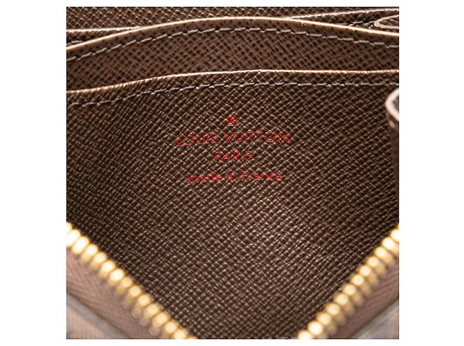 Monedero Zippy Damier Louis Vuitton Castaño - vista 7