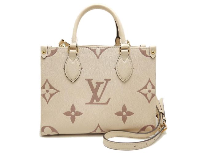 Bicolor Monogram Empreinte Tote Bag von Louis Vuitton Roh - Ansicht 10