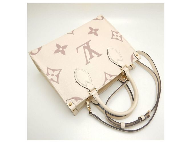 Bicolor Monogram Empreinte Tote Bag von Louis Vuitton Roh - Ansicht 2