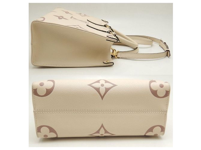 Bicolor Monogram Empreinte Tote Bag von Louis Vuitton Roh - Ansicht 3
