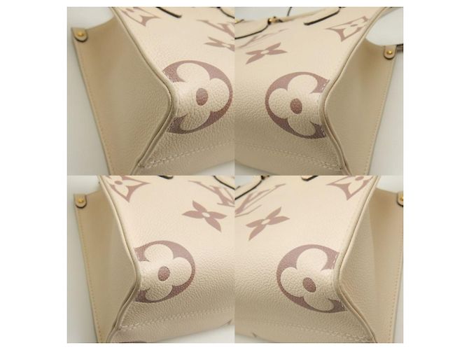 Bicolor Monogram Empreinte Tote Bag von Louis Vuitton Roh - Ansicht 6