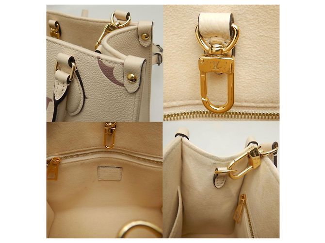 Bicolor Monogram Empreinte Tote Bag von Louis Vuitton Roh - Ansicht 8