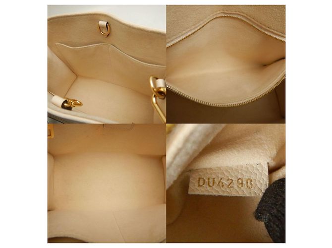 Bicolor Monogram Empreinte Tote Bag von Louis Vuitton Roh - Ansicht 9