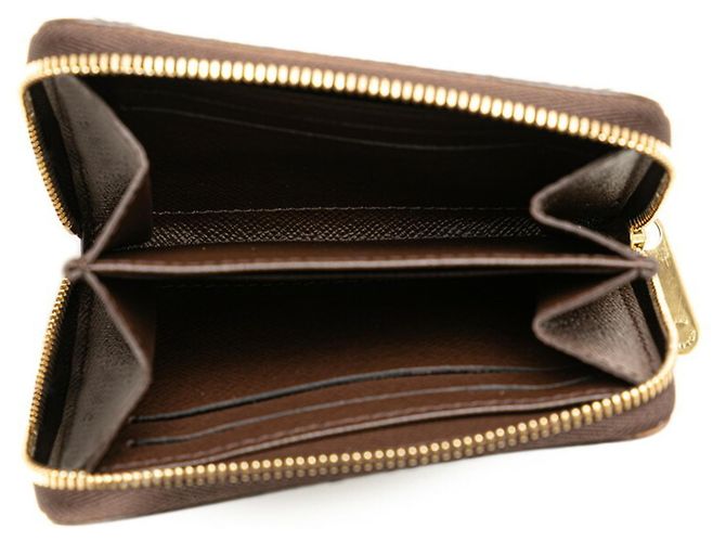 Monedero Zippy Damier Louis Vuitton Castaño - vista 5