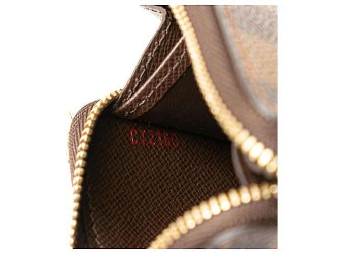 Monedero Zippy Damier Louis Vuitton Castaño - vista 7