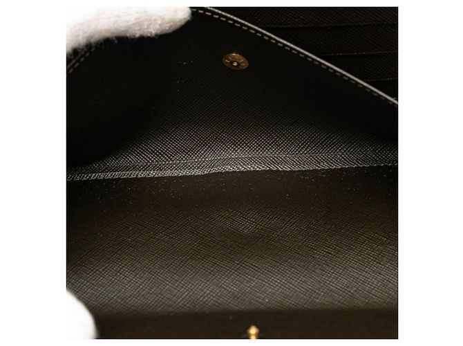 Cartera Larga Internacional Minilan Monograma Louis Vuitton Castaño Verde - vista 7