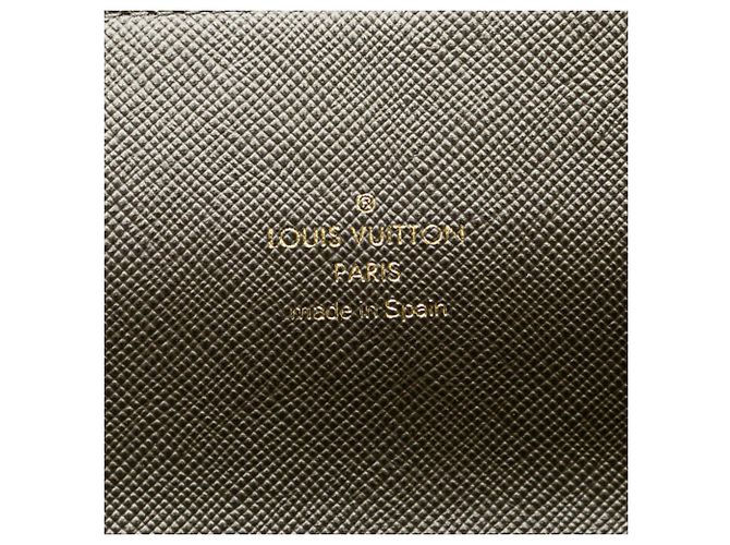 Cartera Larga Internacional Minilan Monograma Louis Vuitton Castaño Verde - vista 8