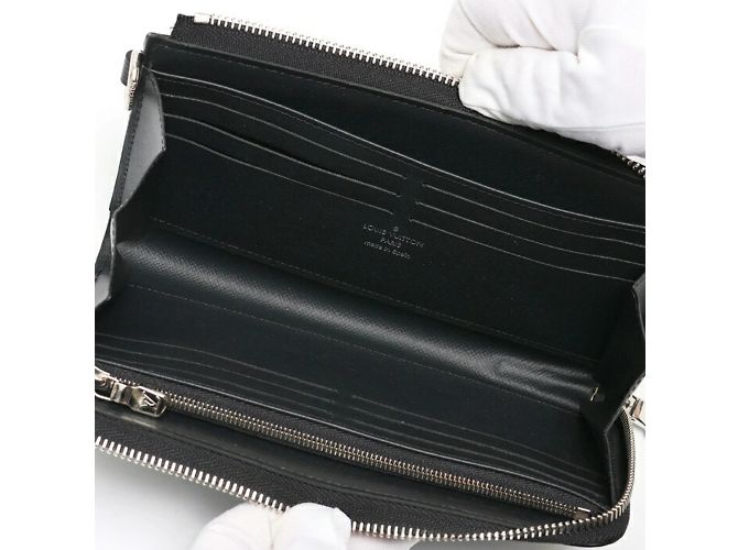 Portafoglio Zippy Dragonne Louis Vuitton Nero - vista 8