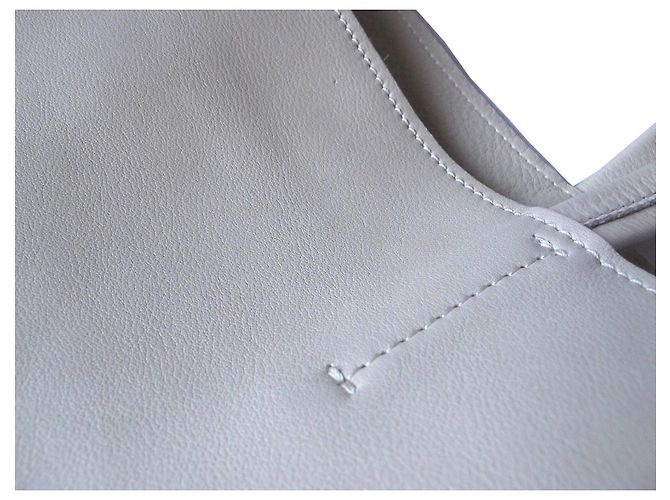 Autre Marque Borsa a spalla Ghibli in pelle avorio e fucsia Bianco Fuschia - vista 15